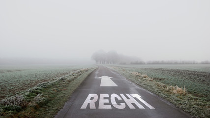 Schild 402 - Recht