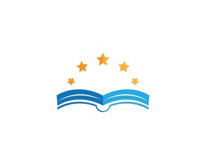 Book logo icon illustration