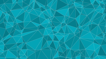 Abstract vector background with connected triangles shapes
