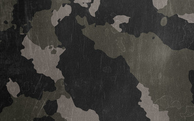 Camouflage pattern cloth texture. Background and texture for design. © Cornflowerz