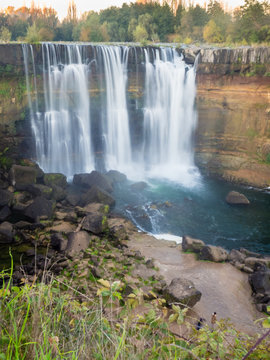 Salto del Laja Waterfall in Los Angeles Chile