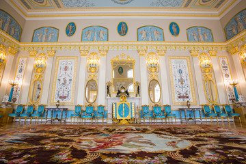 Catherine Palace, interior detail - Saint Petersburg, Russia