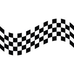 Modern Race Flag Background Template