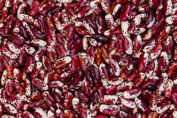 Background of the raw kidney beans