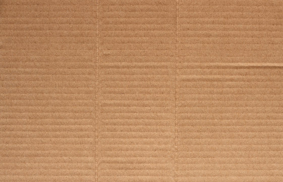 Brown cardboard texture as a background. Recycle Cardboard.