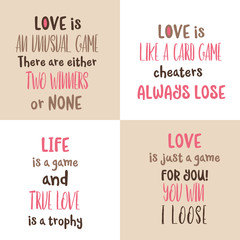 Romantic love quote collection