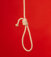 man on red background. business, people and office concept.