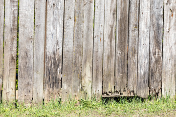 old wooden fence