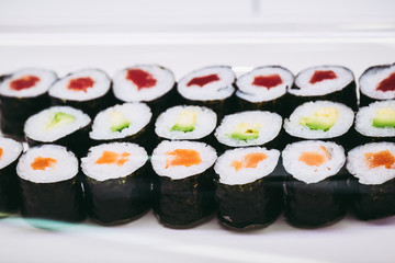 Assortiment de sushis