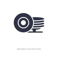  icon on white background. Simple element illustration from  concept.