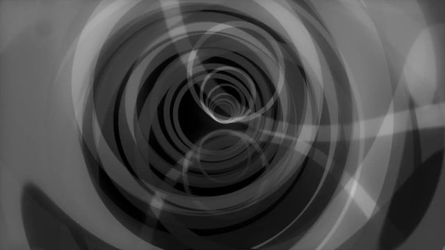 Beautiful abstract trip seamless animation. Hallucinations animation circles