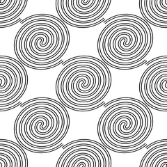 Design seamless spiral pattern