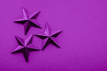 purple stars on the purple background