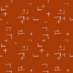 Tie Dye Japanese Geometric Summer Seamless Pattern. Geo Wabi Sabi Decorative Kimono Print. Boho Tie Dye Ikat Batik. Scribble Cartoon Doodle Craft Texture. Scribble Craft Doodle Seamless Collage