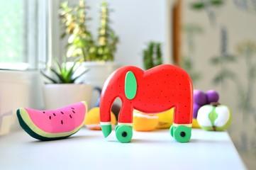 Naklejka premium Elephant