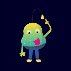 funny jelly monster