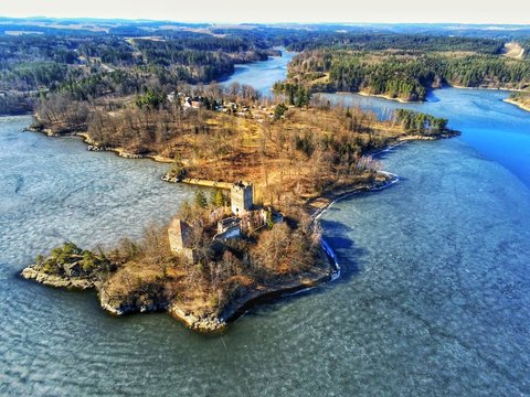 Ottensteiner Stausee Burg Ruine Burgruine Lichtenfels Nieder&ouml;sterreich Tourismus