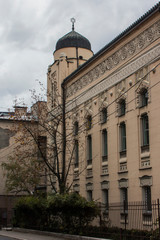 Fototapeta na wymiar Ashkenazi Synagogue in Sarajevo. Bosnia and Herzegovina