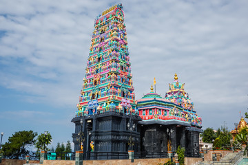 Hindu temple in Namchi Chardham in Sikkim, India