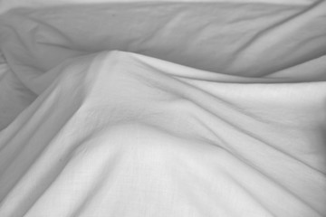 Fototapeta premium bed sheets closeup