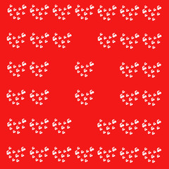 Pattern with cherries. - Illustration.