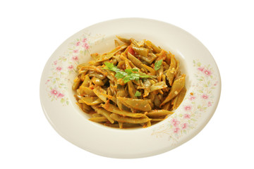 green beans with olive oil