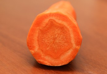 Carrot closeup 