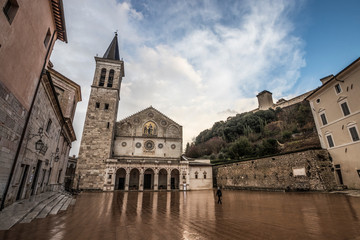 Naklejka premium Spoleto, Italy