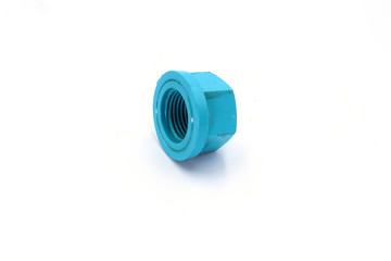 PVC Pipe connections, PVC Pipe fitting, PVC Coupling isolated on white background.