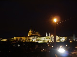 Fototapeta na wymiar Prague at night