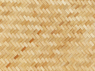 bamboo woven pattern closeup