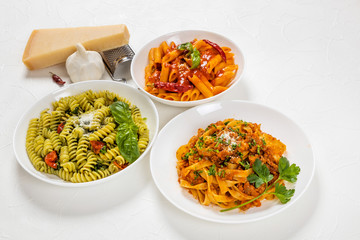 イタリアンパスタ　Typical Italian pasta