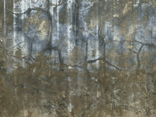 grunge wall with crack