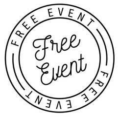 free event stamp - 255954288