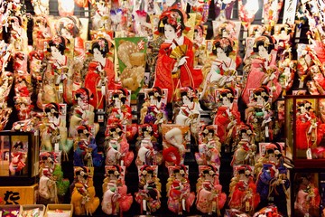 浅草寺羽子板市