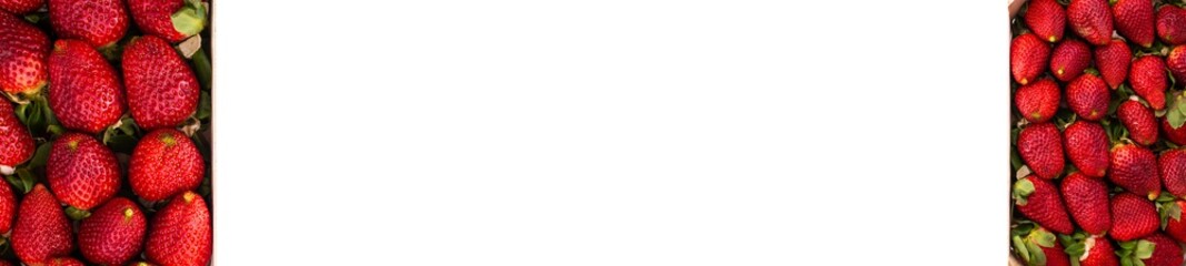 strawberries in a box