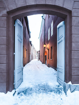 Gasse in Turku