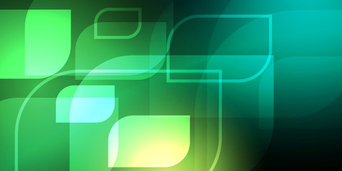 geometryczne liście tło wektor © Rzoog