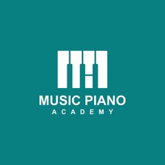 piano logo template