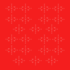 Pattern with cherries. - Illustration.