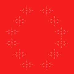 Pattern with cherries. - Illustration.