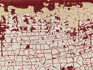 red metal with crack texture