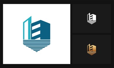 company building badge logo