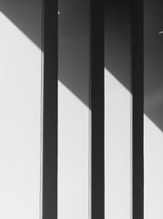 shadow on white wall