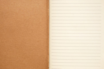 Obraz premium old paper book texture with line