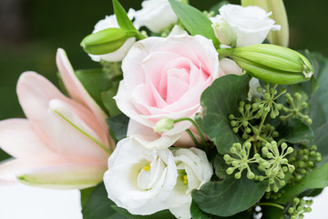 Obraz na płótnie Canvas Bouquet of flowers for the wedding