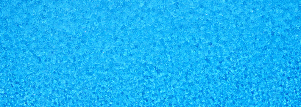 blue glass surface