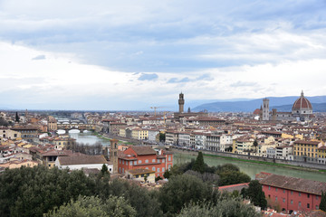 Fototapeta na wymiar Cityscape of Firenze