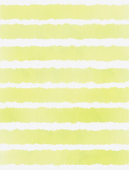 Watercolor illustration background stripes. Hand drawing.