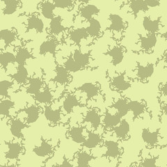 Obraz premium Desert camouflage of various shades of green and yellow colors